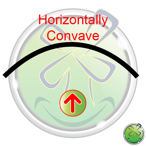 Horizontally Concave