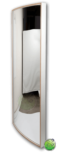 Espejo sonriente con la forma Ancho de esfera Espejo sonriente con la forma Ancho de esfera