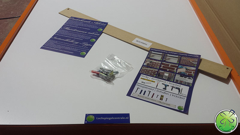 Materials which are included with shipping.
