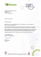 Danke Brief Stichting Opkikker